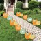 Big Dot of Happiness Little Pumpkin - Lawn Decorations - Outdoor Fall Birthday Party or Baby Shower Yard Decorations - 10 Piece